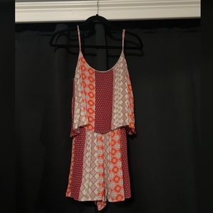 Casual Printer Romper